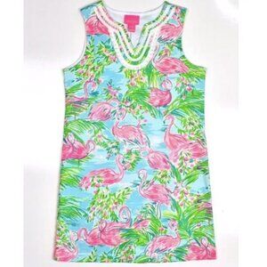 Lilly Pulitzer mini Harper shift dress multi floridita size X-Large (12-14) NWT